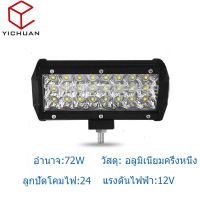 ?..?โปรโมชั่น...... ไฟตัดหมอกสปอร์ตไลท์ LED สี่แถว 72W สำหรับรถออฟโรด（32472） ราคาถูก?.????????? ไฟติดรถ ไฟแต่งรถ ติดตั้งง่าย พร้อมส่ง