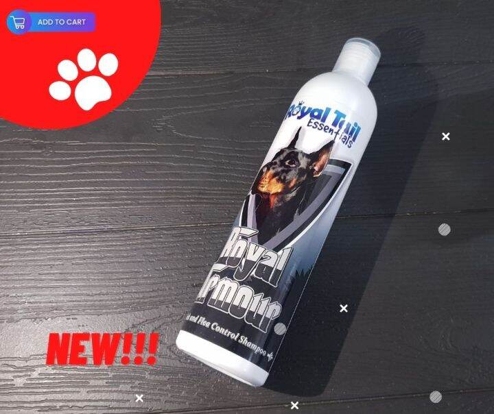 Royal Tail Essentials Royal Armour Tick and Flea Control Shampoo For