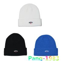 [Hana Clothing Store] 2022 Noah Skullies ผู้ชายผู้หญิง1:1คุณภาพเย็บปักถักร้อยโลโก้ Noah Cross Beanies หมวกผ้าฝ้ายถักหมวกลำลอง