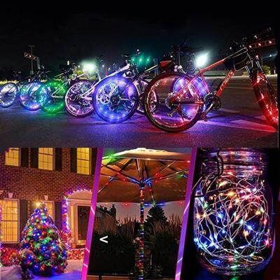 Two Modes Front Tail Light Hub Night Bike Wind Fire Wheel Spoke Light New USB Rechargeable Bicycle Wire Light Wheel Light Bicycle Wheel Light