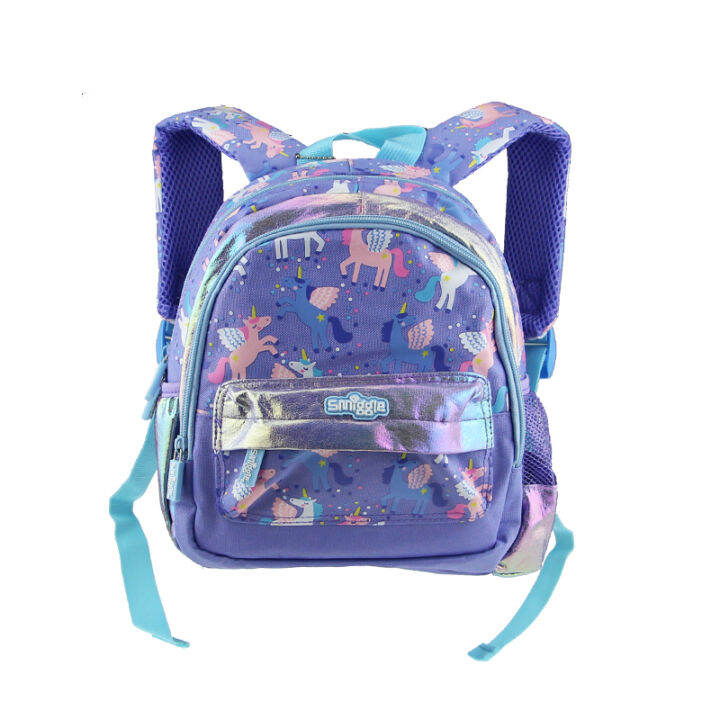 ออสเตรเลียต้นฉบับ-smiggle-เด็กนักเรียนสาวน่ารักการ์ตูนอนุบาลกระเป๋าเป้สะพายหลังเต้นรำหงส์1-4ปี11l