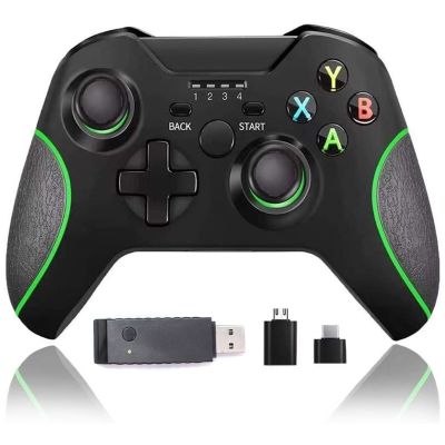 อุปกรณ์ควบคุมสัญญาณไวร์เลส ForXbox One S/one X/one Elite/ สำหรับเกมแพด PS3ตัวควบคุมวิดีโอเกมการยศาสตร์พร้อมการสั่นสะเทือนคู่