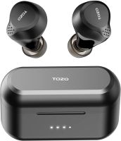 TOZO NC7 Earphone Bluetooth Wireless Headphones with Microphone ANC in-Ear Detection Headset IPX6 Waterproof Stereo TWS Earbuds