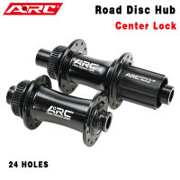 ARC 24 Holes Road Bike Hub Center Lock Road Disc Hub 6 Pawls Front 12x100 Rear 12x142 Hub Aluminum Alloy Bike Bicycle Cube 8-11V