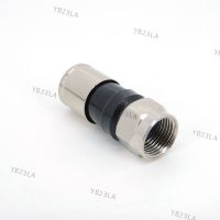 5/10 Pcs RG6 F Type Compression 2.7cm Snap Seal Plug Connector For Sky Satellite Virgin Cable adapter YB23TH