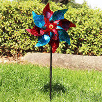 Banbi นกขับไล่ Pinwheels สะท้อนแสงประกายนกยับยั้งกังหันลมป้องกัน Garde