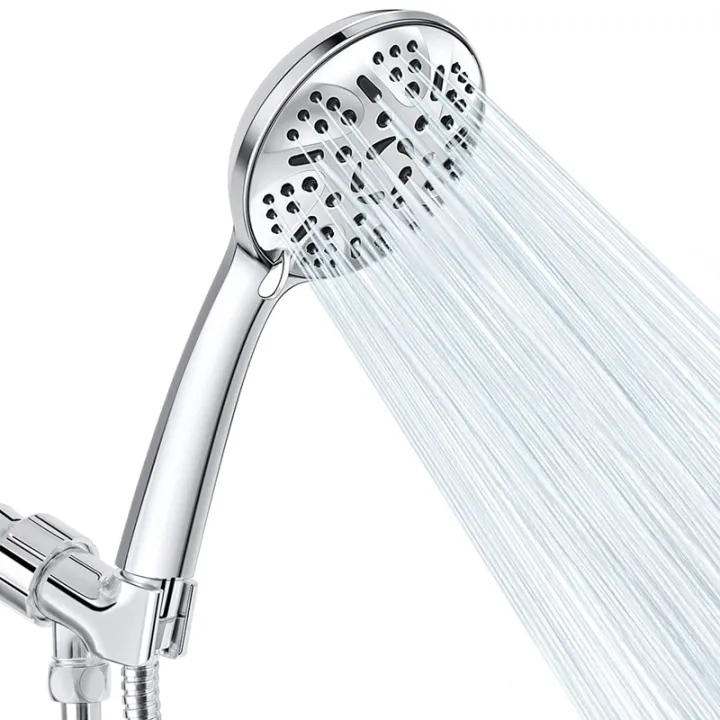 Shower Head with Handheld, 9 Spray Setting High Pressure Shower Heads ...