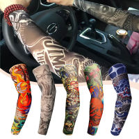 1PC Breathable Arm Sleeve 3D Tattoo UV Protection Arm Cover Cycling Sun Protective Covers Quick Dry Summer Cooling Sleeves