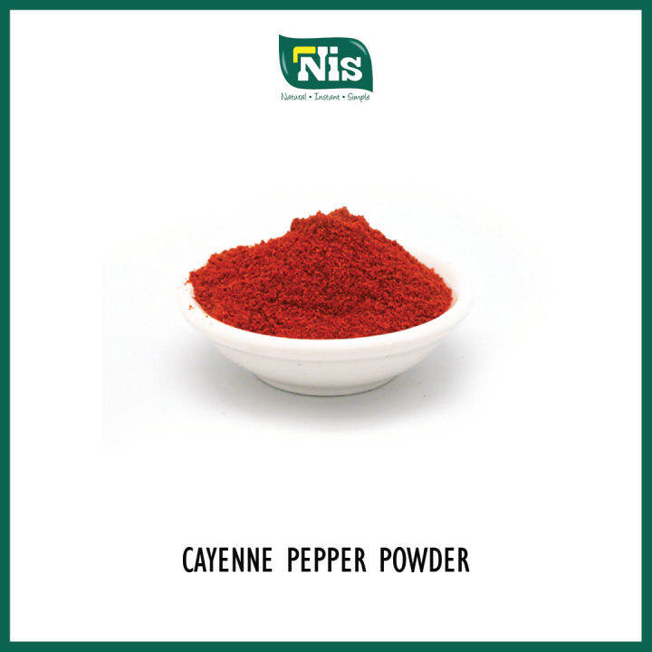 NIS HALAL 100G/200G/500G CAYENNE PEPPER POWDER Lazada