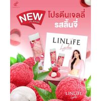 Linlife ลีนไลฟ์ อั้ม พัชราภา โปรตีนเจลลี่ รสลิ้นจี่ ผลิตภัณฑ์เสริมอาหาร ในรูปแบบเจลลี่ คุมหิว ผู้มีปัญหาอ้วนง่าย ลดยาก