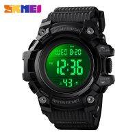 SKM moment beautiful men watch Japanese foreign trade waterproof outdoor large dial multi-function motion digital mens