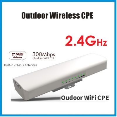 CPE 2.4Ghz 300Mbps Outdoor Wireless AP Bridge WIFI CPE Access Point Dual 2*14dBi WI-FI Antenna Nanostation