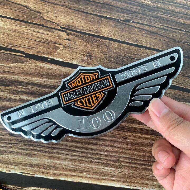 HarleyDavidson Motorcycle Accessories Helmet Aluminum Sticker 3D