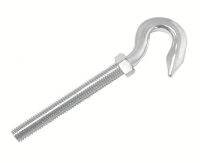 RIGHT THREADED HOOK AND NUT-M8*66.5MM.Marine Grade 316 Stainless Steel Fitting