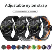 [ร้อน T] สายผ้าไนลอน20มม. 22มม. สำหรับนาฬิกา Huawei GT/GT2 Pro Samsung Galaxy Watch 3/เกียร์ S3ขนสัตว์ที่ปรับได้สายนาฬิกาสำหรับ Aamazfit GTR