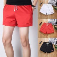 (ETX)New Summer Men Short Mesh Gym Bodybuilding Casual Loose Shorts Outdoors Fitness Beach Short Pants Solid Color Male Sweatpant