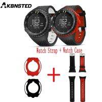 AKBNSTED Fot Suunto Core สมาร์ทวอท์ชสายนาฬิกาซิลิโคนหลากสี2 In1 + อุปกรณ์เสริมสำหรับนาฬิกาซิลิโคนนิ่ม