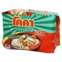 ✨Sale✨ โคคา บะหมี่กึ่งสำเร็จรูปปรุงสำเร็จ 55กรัม x 10 ซอง Koka Oriental Style Instant Noodles 55g x 10pcs