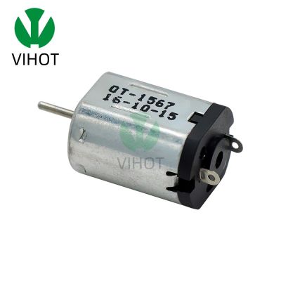 มอเตอร์แปรงถ่าน N20แบน DC ขนาด1.5V-6V ของเล่นโมเดลความเร็วสูงมอเตอร์แปรงถ่านแรงบิดขนาดใหญ่2ชิ้นมอเตอร์ไฟฟ้าการผลิตดีไอวาย