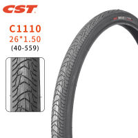 CST C1110ยางจักรยานเสือภูเขา26นิ้ว MTB ชิ้นส่วนจักรยาน40-559 26*1.50ทนต่อการสึกหรอ CITY CLASSIC Bike Tyre