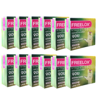 Freelox Joy ถุงยางอนามัยผิวไม่เรียบ แบบนุ่ม ขนาด 52 มม. 3 ชิ้น/กล่อง