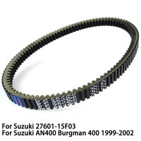 สายพานไดรฟ์สำหรับ Suzuki AN400 Burgman 400 Burgman400 1999 2000 2001 2002 27601-15F03ชิ้นส่วนอุปกรณ์มอเตอร์ไซค์