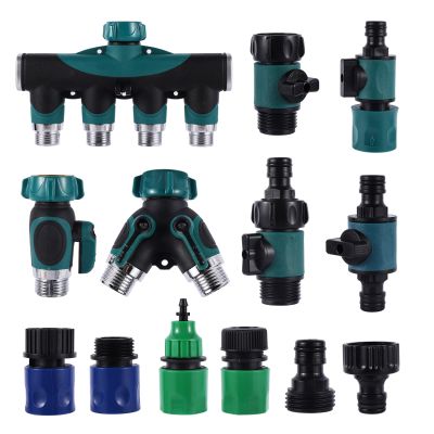 3/4 16mm American Standard Garden Hose Stop Valve Fitting Stop Valve Garden Faucet Adapter Hose Quick Connector