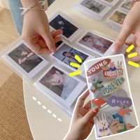 uShuangYangYaFaXin Ins อัลบั้มรูปภาพ แบบใส กันน้ํา ขนาด 3 นิ้ว สําหรับ Idol Photocard Lomo Card Holder