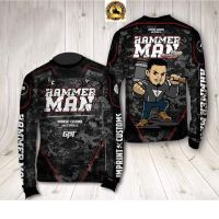 [In stock] 2023 design man  hammer longsleeve jersey v2 shirt，Contact the seller for personalized customization of the name