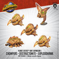 ?มีของพร้อมส่ง? Privateer Press Monsterpocalypse Planet Eaters Unit: Chomper, Destructomite, &amp; Explodohawk PIP 51005