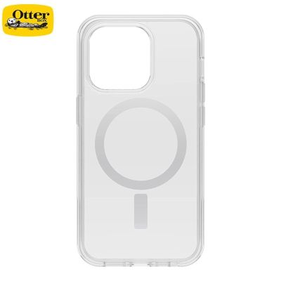 [สินค้าใหม่ในสต็อก] Original OtterBox Symmetry Plus เคสใสสำหรับ Apple MagSafe Magnetic Wireless Charging Case/Cover สำหรับ iPhone 14 Pro Max 14 Plus