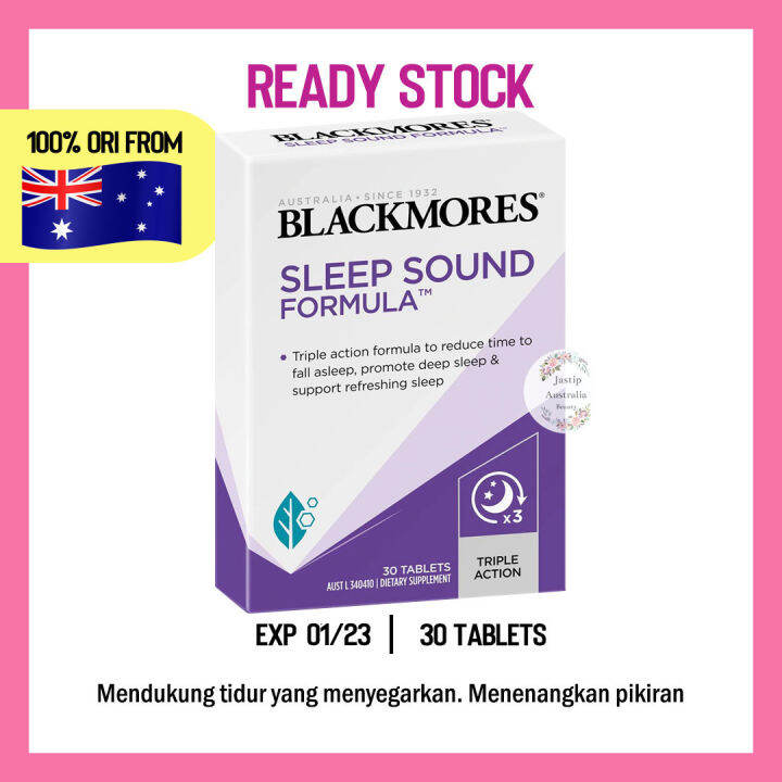 Blackmores Sleep Sound Formula 30 Tablets Australia | Lazada Indonesia