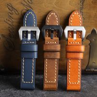 Suitable For Soft Genuine Leather Strap 20 22 24MM Fossil West Iron City First Layer Cowhide