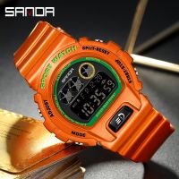 SANDA Fashion style Men Alarm Resistant Orologio uomo ☇♞