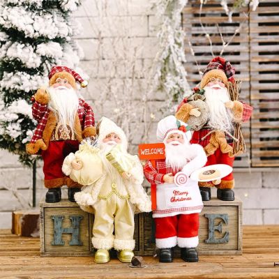 【CC】✳  FENGRISE Claus 2023 Ornament Decorations Navidad Natal Gifts New Year 2024
