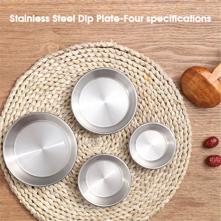 45/70ml Stainless Steel Sauce Cups Hot Pot Dipping Bowl Small Sauce Cup  Seasoning Dish Saucer Appetizer Plates Sauce Container - AliExpress