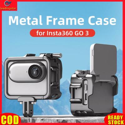 LeadingStar RC Authentic Protective Cage Compatible For GO 3 Camera Aluminum Protective Frame Case Camera Replacement Accessories