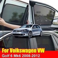 For Volkswagen VW Golf 6 Mk6 2008-2012 Car Window SunShade UV Protection Auto Curtain Sun Shade Visor Net Mesh