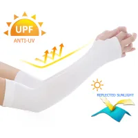 ปลอกแขนกันแดด ติดแอร์ รุ่น AIR++ ผ้าละเอียด ปลอกแขนสวมนิ้ว กันแสง UV 99% free size ปลอกแขนใส่ได้ทั้งชายและหญิง C25