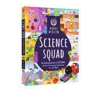 Original DK science square steam knowledge encyclopedia in English childrens interesting popular science illustrated DK Encyclopedia