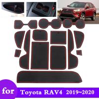 แผ่นรองแก้วกันลื่นสำหรับ Toyota XA50 RAV4 RAV 4 50 MK5 2019 2020กันฝุ่นสติกเกอร์ตกแต่งรถ