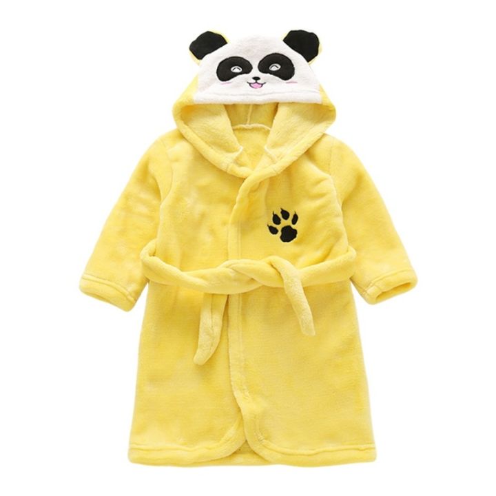 xiaoli-clothing-เสื้อคลุมอาบน้ำเด็กเด็กหญิงเด็กชายตัวเล็กมีฮู้ดลายการ์ตูนชุดนอน-kado-ulang-tahun-1-7ปีเด็กวัยหัดเดินชุดนอนผ้าสักหลาด