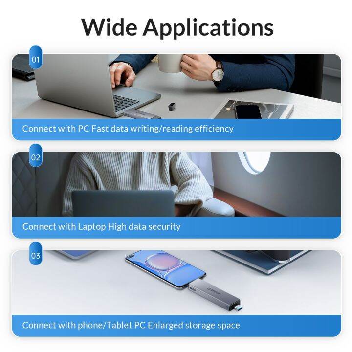 อลูมิเนียม-orico-2-in-1-usb-ชนิด-c-อินเทอร์เฟซคู่-m-2เคส-ssd-สนับสนุน-m2-nvme-m-คีย์-sata-ngff-m-amp-b-คีย์-ssd-เครื่องมือฮาร์ดดิสก์ฟรี