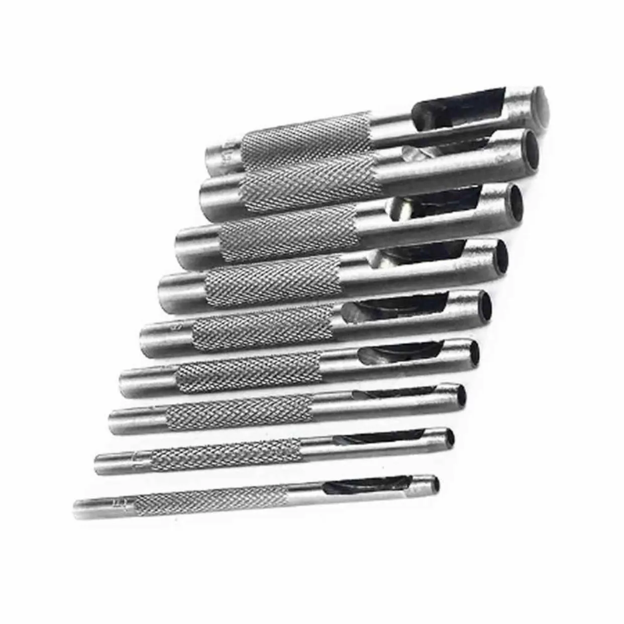 TEKTON Hollow Punch Set (12-Piece)  6588 - Hand Tool Hole Punches 