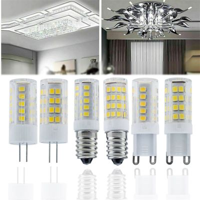 Mini 5W 8W 12W เซรามิค G4 G9 E14หลอดไฟ LED ทรงแคปซูลคริสตัล220V 240V สำหรับบ้านครัว Shop