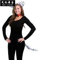 Animal Costumes Props Accessories Halloween Party Cosplay Costumes Black Cat Cheetah Mouse Lion Dog Suit Headgear Tails