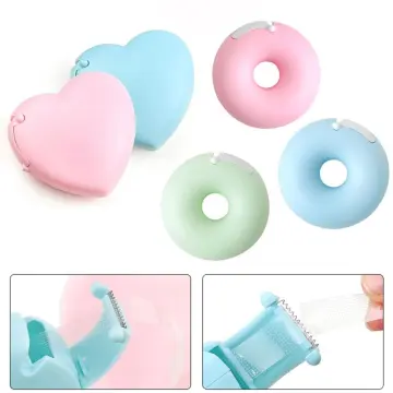 2 Sets Tape Cutter Kids Tape Dispenser cat Tape Dispenser Sticky Tape  Dispenser False Eyelash Tape Dispenser Mini Accessories Mini Tape Packing  Tape