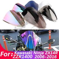 ZX 14 R ZX-14R ZZR ที่เบนทางลมกระจกบังลม1400สำหรับ Kawasaki ZX14R ZZR1400 2006-2011 2012 2013 2014 2016 2015