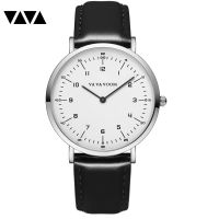 Mens Belt Business Casual Watch Personalized Digital Display Quartz Mens Watch 【QYUE】