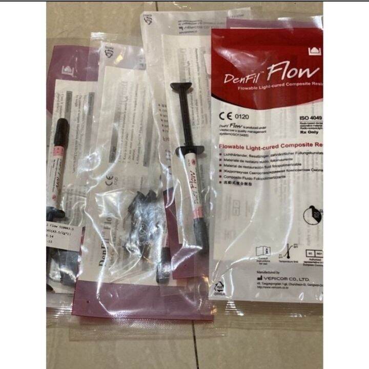 denfil flowable light cured composite resin for teeth Lazada PH